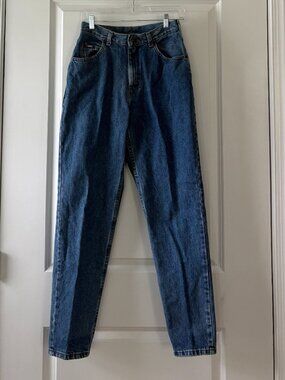 Vintage Lee Relaxed Fit Straight Leg Mom Jeans Size 8 Medium